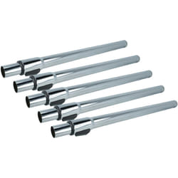 5x Tube d'aspirateur compatible avec Dirt Devil Infinity VS8 Loop, Infinity VS8 Carbon Loop aspirateur - raccord 32 mm, 58 - 96cm, chromé - Vhbw