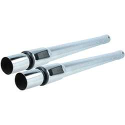 vhbw 2x Tube d'aspirateur compatible avec Nilfisk aspirateur - raccord 35 mm, 60 - 97cm, noir / argenté