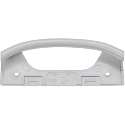 Poignée compatible avec Bosch KSV2630IE, KSV2652, KSV2802, KSV2802GB, KSV2802IE, KSV2803 réfrigirateurs plastique blanc - Vhbw