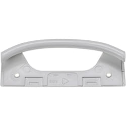 Poignée compatible avec Foron réfrigirateurs plastique blanc - Vhbw