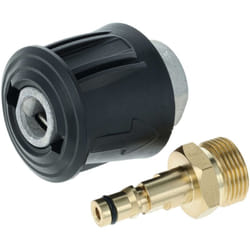 Vhbw - 2x Adaptateur en kit vers filetage M22 compatible avec Kärcher k 2, 4, 5, 3 nettoyeur haute-pression - Raccord rapide