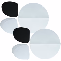 vhbw - the clever way Set de 18 filtres de haute qualité pour votre friteuse Découvrez notre kit de filtres polyvalents pour  ...