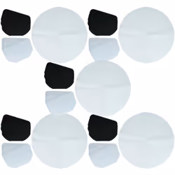 vhbw - the clever way Set de 60 filtres de haute qualité pour votre friteuse Découvrez notre kit de filtres polyvalents pour  ...