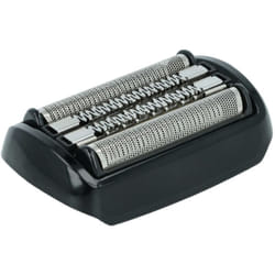 Tête de rasoir remplacement pour Braun 92B pour rasoir électrique, noir / argenté - Vhbw