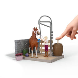 schleich Lavage de chevaux de Sofia