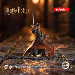 schleich Harry Potter Harry & Fumseck avec l'épée - Vue supplémentaire 2
