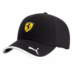 Casquette Ferrari F1 Puma Classique Noire Leclerc / Hamilton
