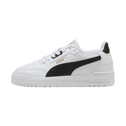 Basket Basse à Lacets Puma Shuffle Downtown - Puma Blanc Puma Noir Or