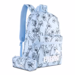 PUMA Sac à dos de loisirs bleu clair noir pour femme et homme - Phase Backpack Haute Tropic - Galactic Gray 315347