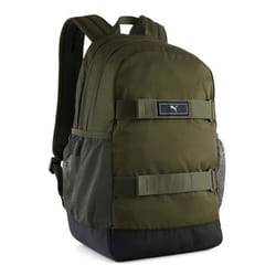 PUMA Sac à dos de loisirs vert foncé pour femme et homme - Deck Backpack Dark Olive 316341