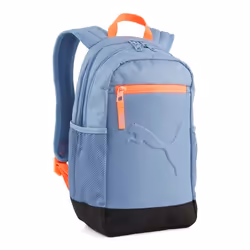 PUMA Sac à dos gris bleu noir pour femme - Buzz Backpack S Cool Blue 315348