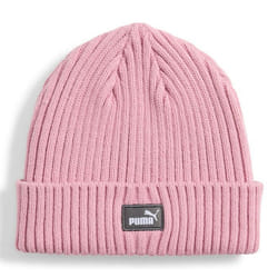 PUMA Beanie bonnet rose pour femme et homme - Classic Low Crown Beanie Jr Poised Pink 315480