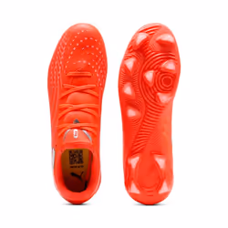 PUMA Future 9 Play FG/AG Football Mâle Orange - Vue supplémentaire 4