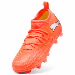 PUMA Future 9 Match FG/AG Jr Football Mâle Orange, Blanc - Vue supplémentaire 6