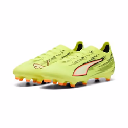 PUMA Ultra 6 Pro FG/AG Football Mâle Noir, Vert - Vue supplémentaire 2