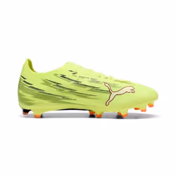 PUMA Ultra 6 Pro FG/AG Football Mâle Noir, Vert - Vue supplémentaire 5