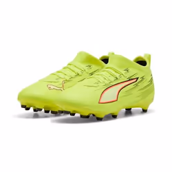 PUMA Ultra 6 Match FG/AG Jr Football Mâle Vert - Vue supplémentaire 2