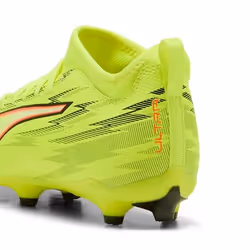 PUMA Ultra 6 Match FG/AG Jr Football Mâle Vert - Vue supplémentaire 3