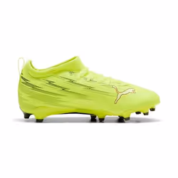 PUMA Ultra 6 Match FG/AG Jr Football Mâle Vert - Vue supplémentaire 5