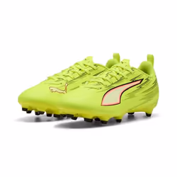 PUMA Ultra 6 Play FG/AG Jr Football Mâle Vert - Vue supplémentaire 2