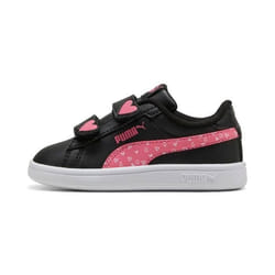 Baskets bébé fille Puma Smash 3.0 Hearty V - black/rose