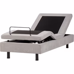 Lit ajustable une place électrique. Ce lit réglable électrique assure un confort ultime pour une nuit de sommeil réparateur. ...