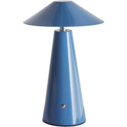 Beliani - Lampe de Table Moderne Minimaliste en Métal Fer led Sans Fil Intérieur Bleu Apayao