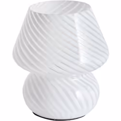 Lampe de chevet élégante. Illuminez votre espace avec cette lampe de table élégante, fabriquée en verre robuste avec une fini ...