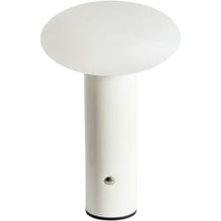 Beliani - Lampe de Table Moderne en Fer pe Lumière led Intérieur Sans Fil Champignon Blanc Buayan