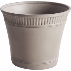 Jardinière rustique. Décorez votre maison, votre jardin ou votre terrasse avec cet élégant bac à plantes. Sa forme ronde simp ...