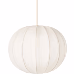Lampe pendante avec abat-jour en nylon. Illuminez votre intérieur avec la douce lueur de cette lampe suspendue magnifiquement ...