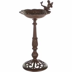 Bain d'oiseaux avec fée décorative. Transformez votre espace extérieur en une retraite accueillante pour les oiseaux grâce à  ...