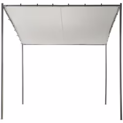 Pavillon de jardin avec structure en acier. Installez cette tonnelle moderne dans votre jardin pour le transformer en une oas ...