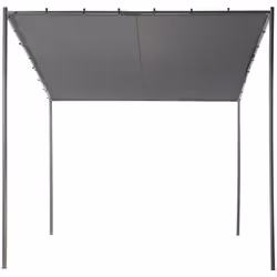 Pavillon de jardin avec structure en acier. Installez cette tonnelle moderne dans votre jardin pour le transformer en une oas ...