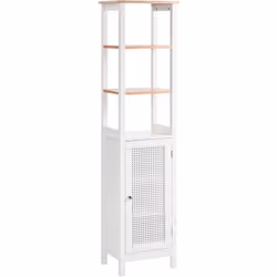 Armoire de salle de bains sur pieds. Cette élégante armoire de salle de bain haute sur pieds de style moderne est fabriquée à ...