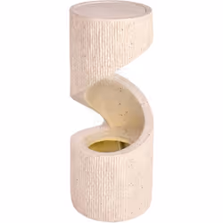 Fontaine d'eau extérieure avec lumières LED. Cette étonnante fontaine à eau en forme de spirale fera sensation dans votre jar ...