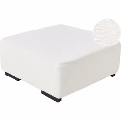 Pouf large pour salon. Ce confortable ottoman est le complément idéal de votre canapé d'angle ou peut être utilisé comme pièc ...