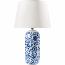 Lampe de table élégante avec base ornée. Ajoutez un charme classique à votre décor avec cette élégante lampe de table, dont l ...