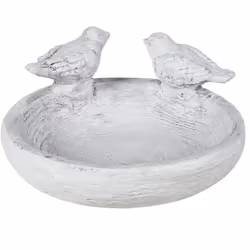 Bain d'oiseaux décoratif pour le jardin. Ce bain d'oiseaux de jardin décoratif est un bel ajout à tout espace extérieur, offr ...