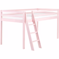 Lit en hauteur pour enfants avec échelle. Tirez le meilleur parti de la chambre de votre enfant avec ce lit à étage, conçu à  ...