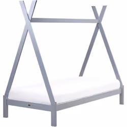 Cadre de lit en forme de tipi pour enfants. Ce lit a été conçu en pensant aux tout-petits, ce qui en fait un complément idéal ...