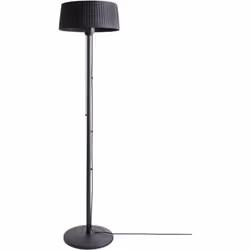 Lampe chauffante à pied. Profitez au maximum de vos espaces extérieurs, même lors des soirées fraîches, grâce à ce chauffage  ...
