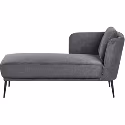 Chaise longue rétro avec coussin. Cette chaise longue de style rétro donnera de l'élégance à votre intérieur. Le revêtement d ...