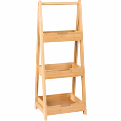 Étagère de salle de bains à 3 niveaux. Cette étagère à trois niveaux est le complément idéal pour compléter le look de votre ...
