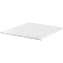 Surmatelas Mousse de Gel 160 x 200 cm Blanc Frosty