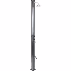 Douche extérieure autoportante avec mitigeur. Améliorez votre espace extérieur avec cette douche solaire autoportante moderne ...