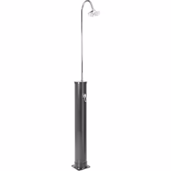Douche extérieure autoportante avec mitigeur. Apportez un style sans effort et une fonctionnalité respectueuse de l'environne ...