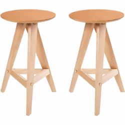 Set de tabourets de cuisine. Ces tabourets d'inspiration rétro, fabriqués en bois d'hévéa de haute qualité, allient un design ...