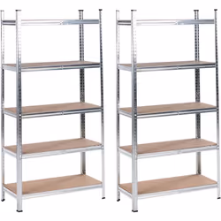 Étagères de rangement pour garage. Transformez votre garage ou votre entrepôt avec ces étagères de style industriel, fabriqué ...