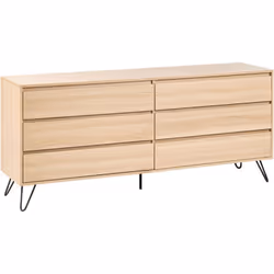 Commode minimaliste à tiroirs de rangement. Ajoutez une touche de charme minimaliste à votre salon ou à votre chambre avec ce ...